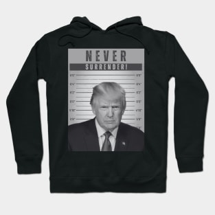 Trump mugshot not guilty Hoodie